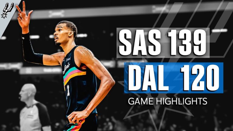 Spurs Win Another I-35 Showdown vs. Dallas Final Score 139-120