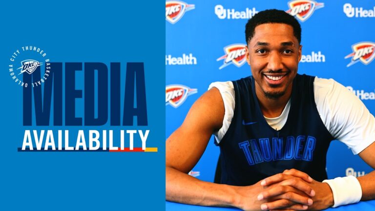 Practice Media Availability with Aaron Wiggins April 1, 2026 OKC Thunder