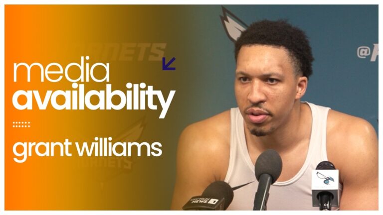 Hornets vs Pistons: Grant Williams Postgame Media Availability 4 10 2026