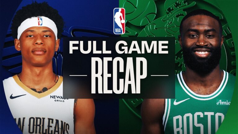 Game Recap: Celtics 144, Pelicans 118