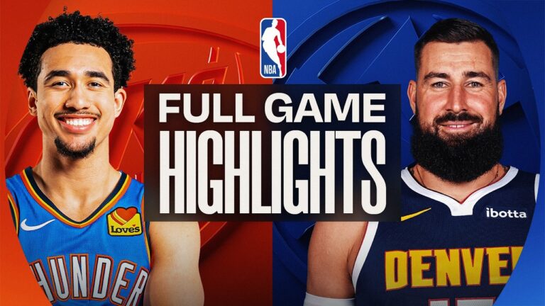 THUNDER at NUGGETS FULL GAME HIGHLIGHTS April 10, 2026