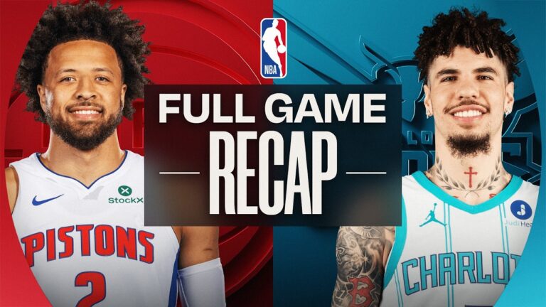 Game Recap: Pistons 118, Hornets 100