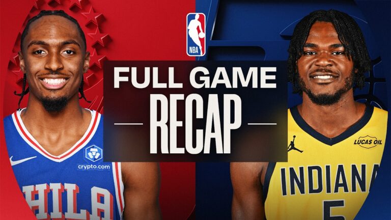 Game Recap: 76ers 105, Pacers 94