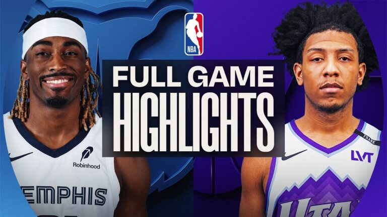 GRIZZLIES at JAZZ FULL GAME HIGHLIGHTS April 10, 2026
