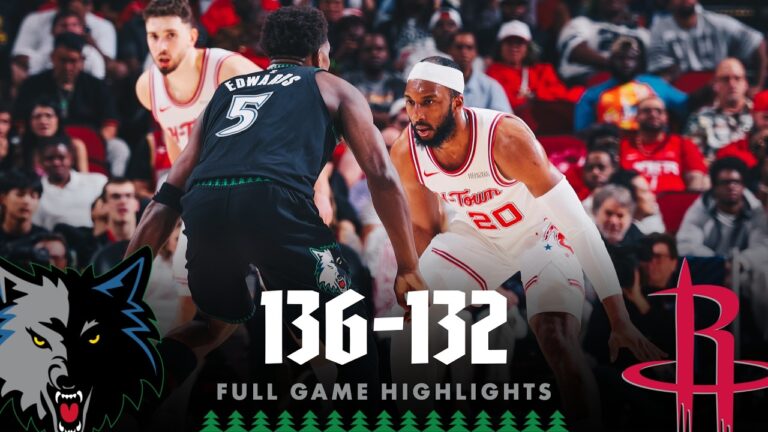 Minnesota Timberwolves Snap The Houston Rockets 8 Game Win Streak (136-132) 4.10.26