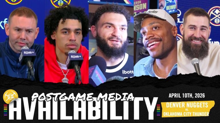 ALL Denver Nuggets Postgame Media vs. OKC