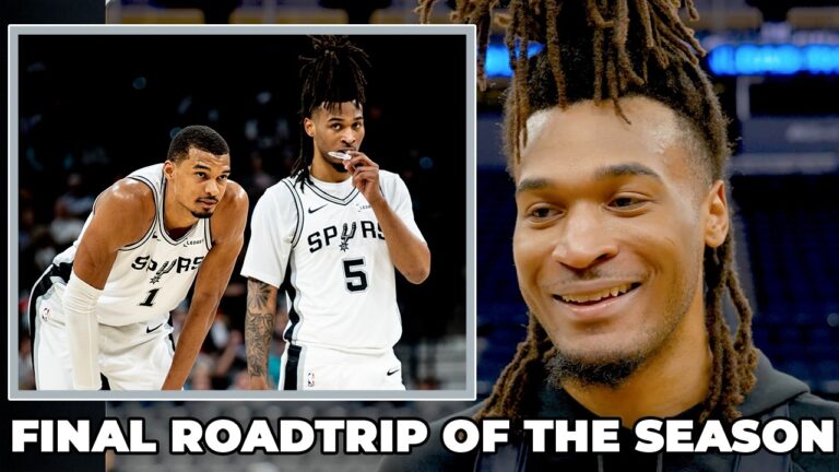 Stephon Castle on How the Team Has Evolved Over the Season and What to Expect In Tonight’s Game