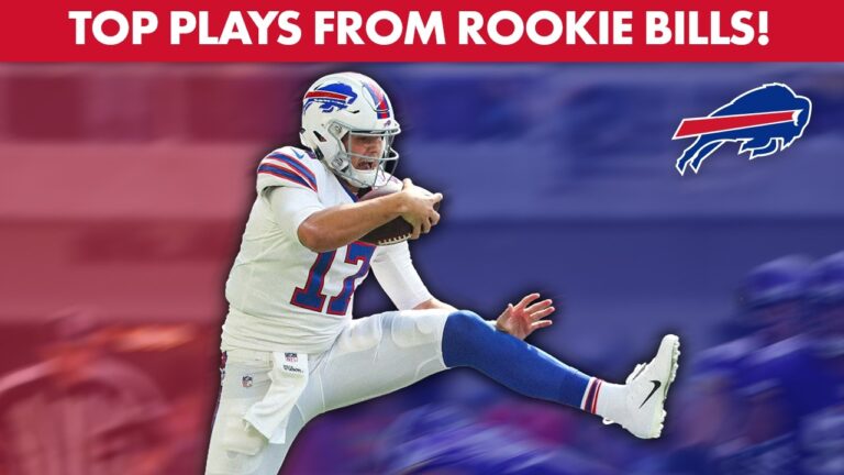 The BEST Plays From The Bills In Their Rookie Season! Buffalo Bills