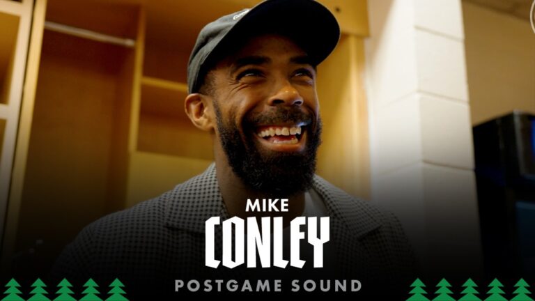 The Pace That We Played Was Really Good. Mike Conley Postgame Sound 04.10.26