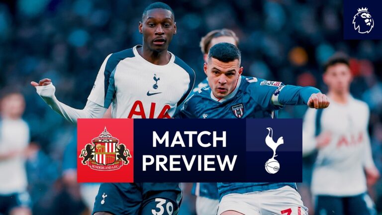 Sunderland v Spurs Premier League Match Preview