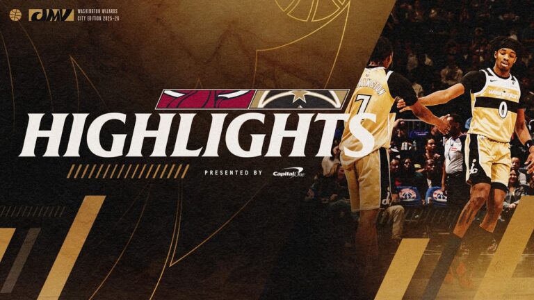 Highlights: Washington Wizards vs. Miami Heat 04.10.26