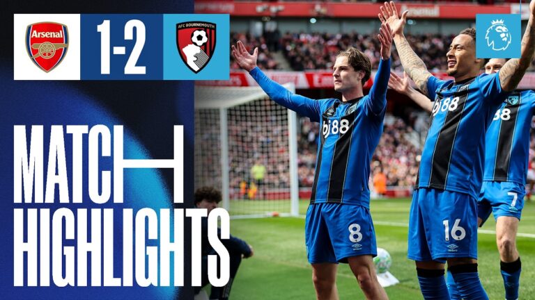 Alex Scott’s fine finish makes it BACK-TO-BACK wins at the Emirates Arsenal 1-2 AFC Bouremouth