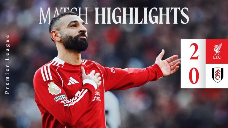 Highlights: Liverpool 2-0 Fulham Rio &amp Salah Goals! Premier League