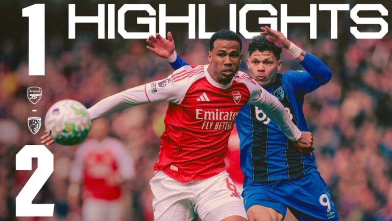 HIGHLIGHTS Arsenal vs Bournemouth (1-2) Premier League