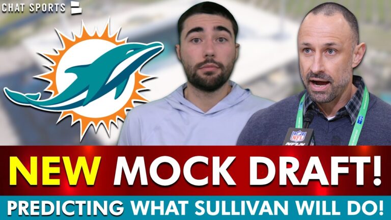 Miami Dolphins 7-Round Mock Draft Predicting What Jon-Eric Sullivan Will Do!