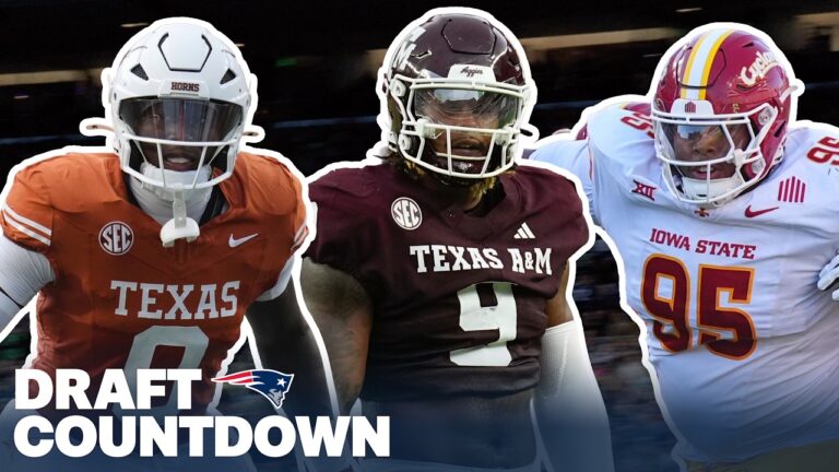 Reviewing New Mock Drafts & Scouting the Defensive Front 7 Patriots Draft Countdown