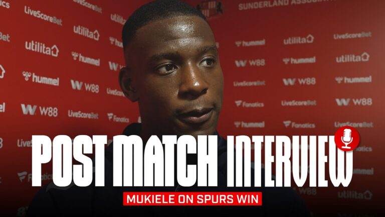 I believe in this team Mukiele On Spurs Home Win Post Match Interview