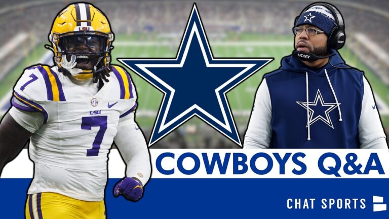 Cowboys Rumors Mailbag On 2026 NFL Draft Trades, Harold Perkins & Christian Parkers Influence