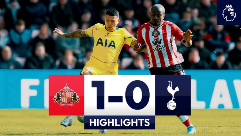 Sunderland 1-0 Spurs Premier League Highlights