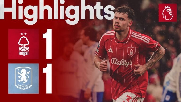 STUNNING NECO WILLIAMS STRIKE! Nottingham Forest 1-1 Aston Villa Premier League Highlights