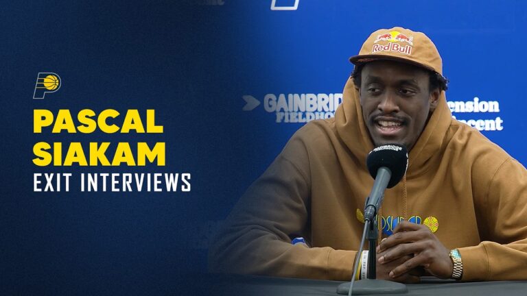 Pascal Siakam Discusses Takeaways from 2025-26 Season & Looks Ahead to Next Year Exit Interview