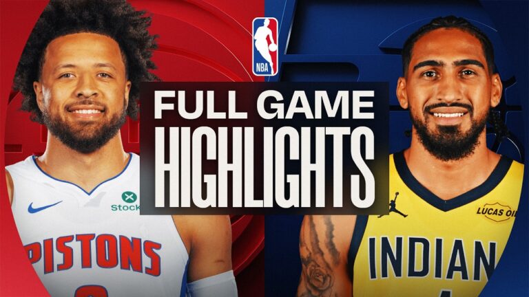 PISTONS at PACERS FULL GAME HIGHLIGHTS April 12, 2026