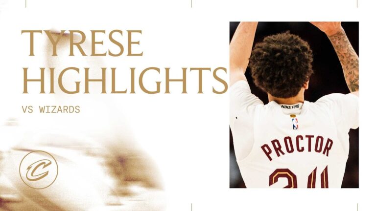 Cavs vs Wizards Tyrese Proctor Highlights 04.12.2026