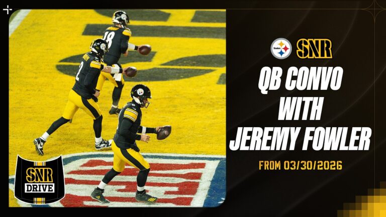 Talking QBs with Jeremy Fowler SNR Drive Pittsburgh Steelers