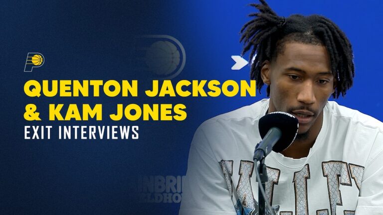 Quenton Jackson & Kam Jones Reflect on 2025-26 Seasons Exit Interview
