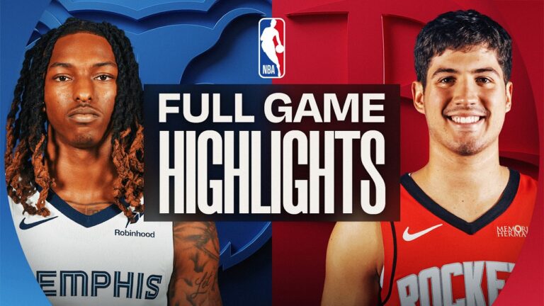 GRIZZLIES at ROCKETS FULL GAME HIGHLIGHTS April 12, 2026
