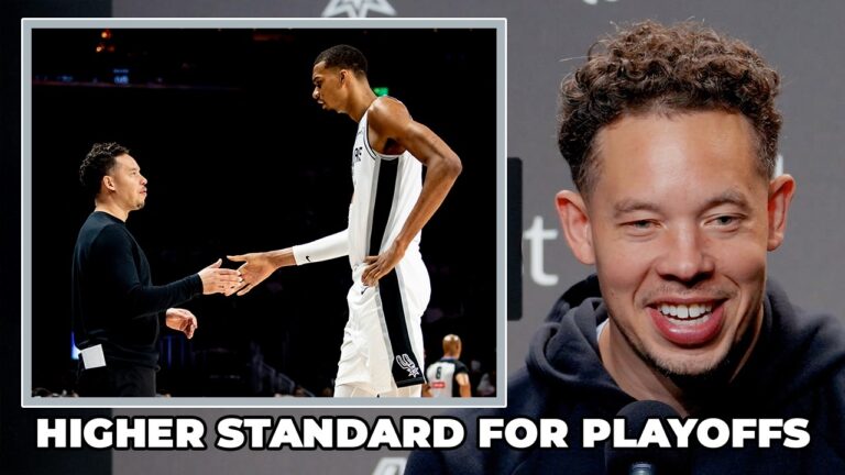 Mitch Johnson on Setting a Higher Standard for Himself and the Spurs Ahead of Return to Playoffs