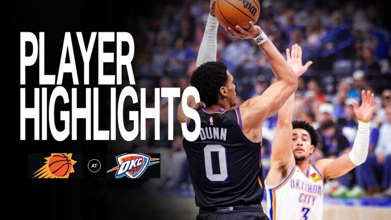 Ryan Dunn season-high 20 PTS against Oklahoma City Thunder Phoenix Suns Player Highlights