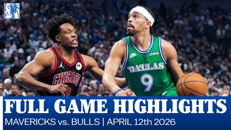 Mavericks Highlights vs. Chicago Bulls April 12, 2026