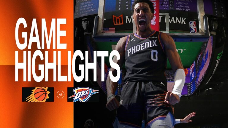 Phoenix Suns beat Oklahoma City Thunder with 135 PTS Game Highlights 4-12-26