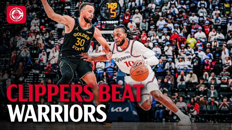 Clippers Take Down Warriors Highlights