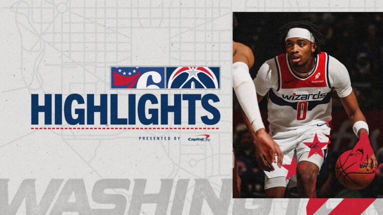 Highlights: Washington Wizards vs. Philadelphia 76ers 04.01.26