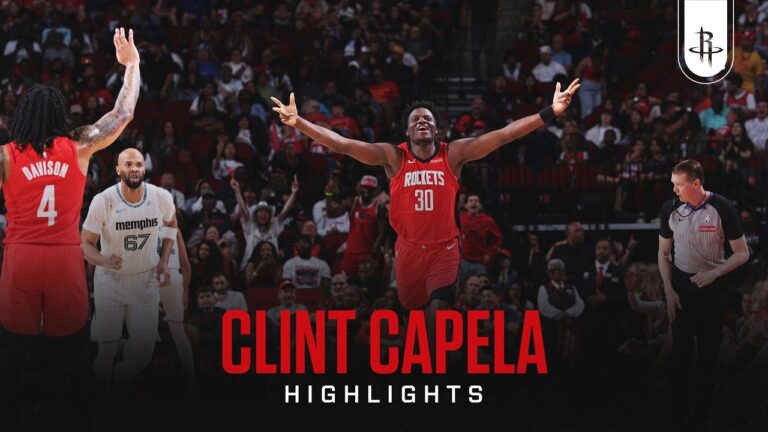 Clint Capela (23 points) Highlights vs. Memphis Grizzlies