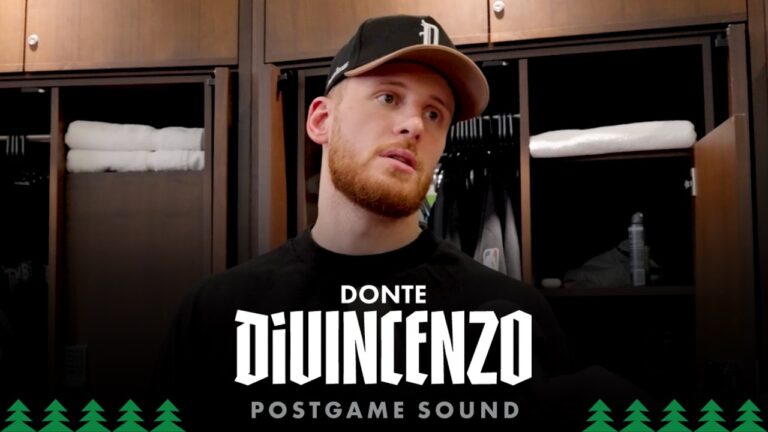 Everybody Has A Chip On Their Shoulder Donte DiVincenzo Postgame Sound 04.12.26