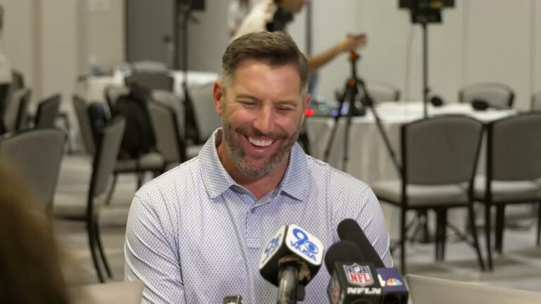 GM Adam Peters Speaks to the Media at 2026 NFL Annual League Meeting Washington Commanders