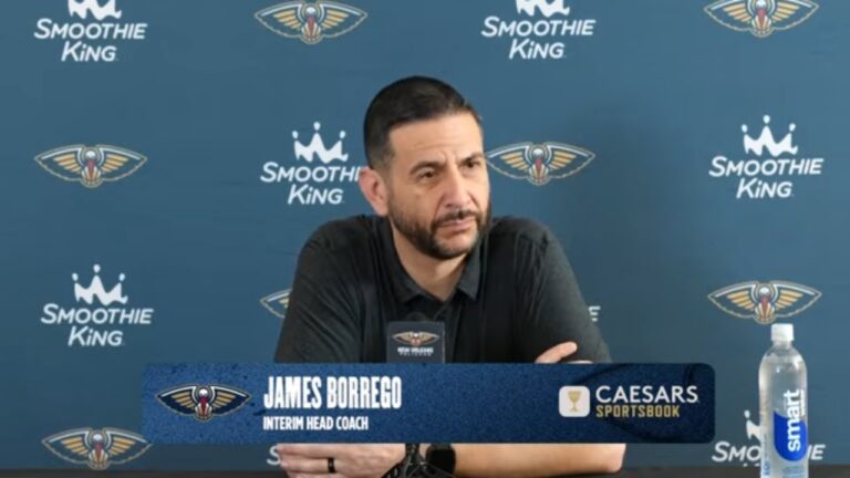 James Borrego Pelicans End-of-Season Press Conference (2025-26)