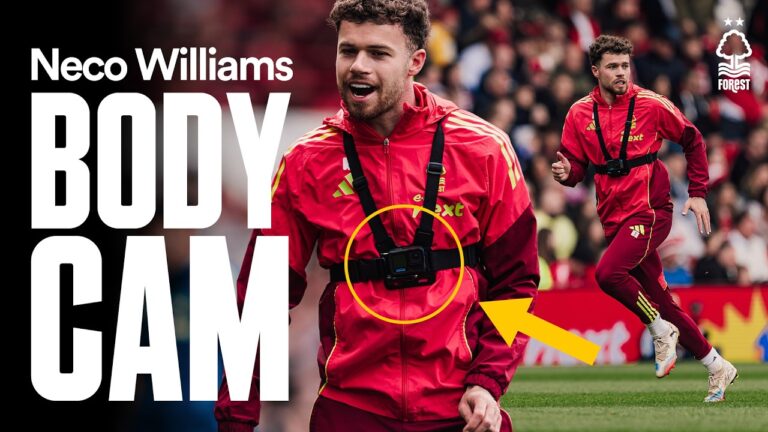 Neco Williams BODYCAM! POV: Premier League Training Session