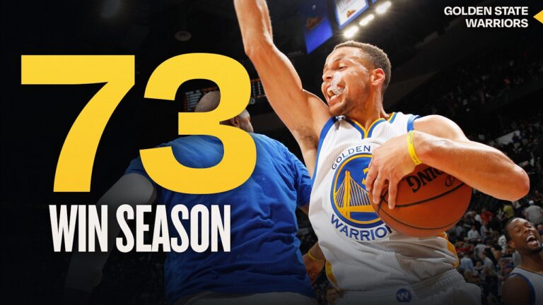 Top Plays from the Greatest Season in NBA History 10th Anniversary