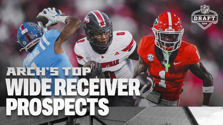 Top Atlanta Falcons Wide Receiver prospects in the 2026 NFL Draft Arch’s Top Prospects