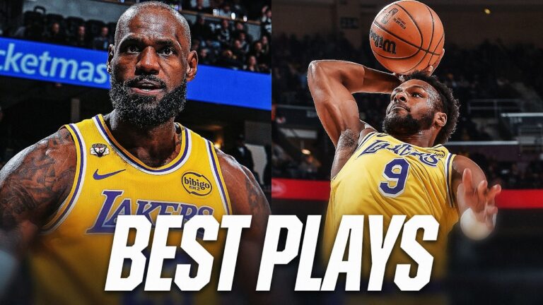 LeBron & Bronny Went CRAZY This Season Top Plays