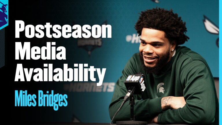 Miles Bridges Postseason Media Availability 4 13 2026