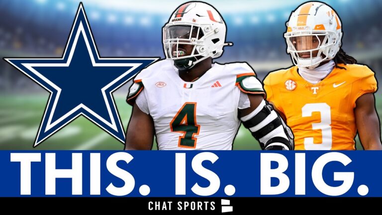 MAJOR NFL Draft News That Impacts The Dallas Cowboys Led By Rueben Bain & Jermod McCoy