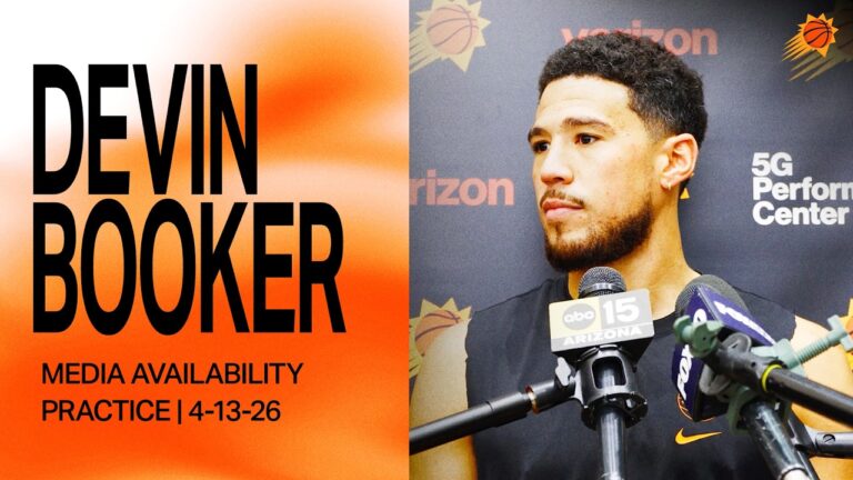 Devin Booker Practice Media Availability: Phoenix Suns 4-13-26