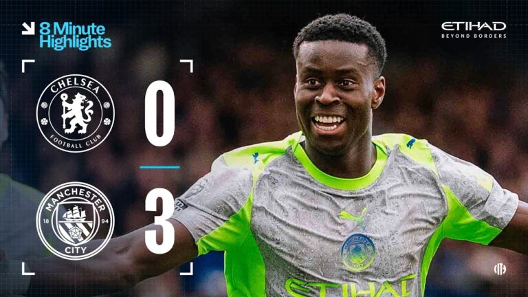 Extended Highlights Chelsea 0-3 Man City City close the gap in the title race after huge win!