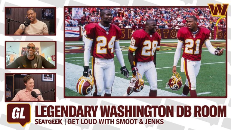 HOFer Champ Bailey Joins, Mock Drafting & Why Trade Up or Down? Get Loud Washington Commanders