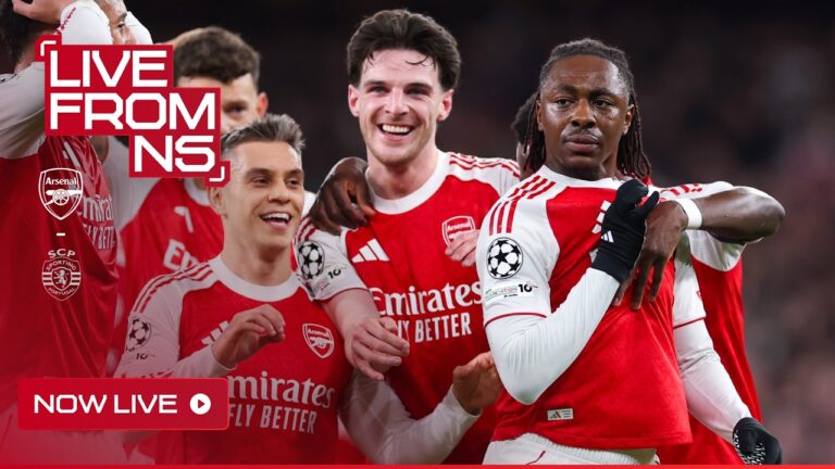 A PLACE IN THE UCL SEMI-FINAL AWAITS! Live From N5 Arsenal v Sporting CP UCL